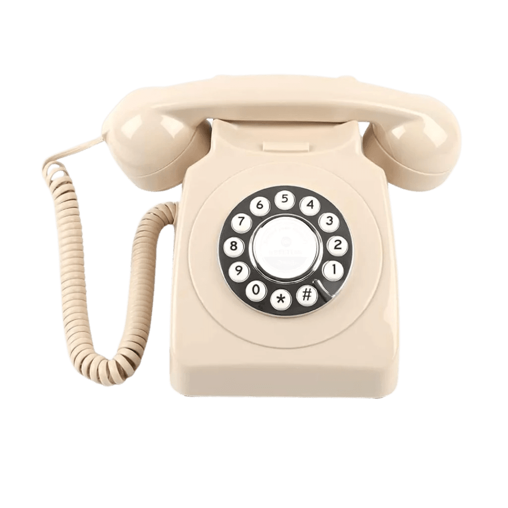 Livre d’Or Audio – Téléphone Vintage à Messages Vocaux