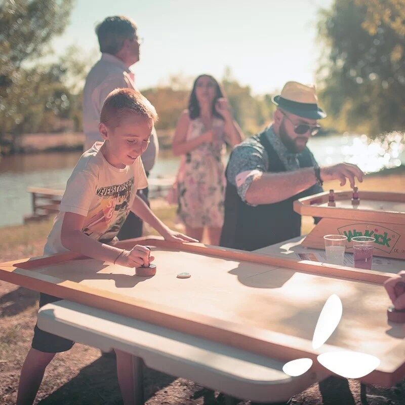 Table de Hockey Shuffle Puck – Jeu d'adresse XXL – Image 2